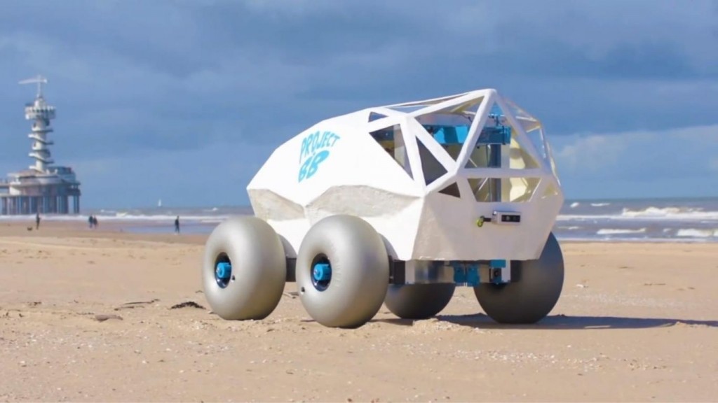¡Este Bot limpia las playas!