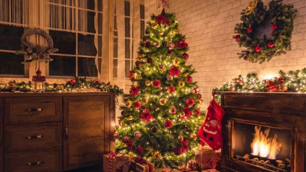 Las hermosas decoraciones navideñas de los famosos